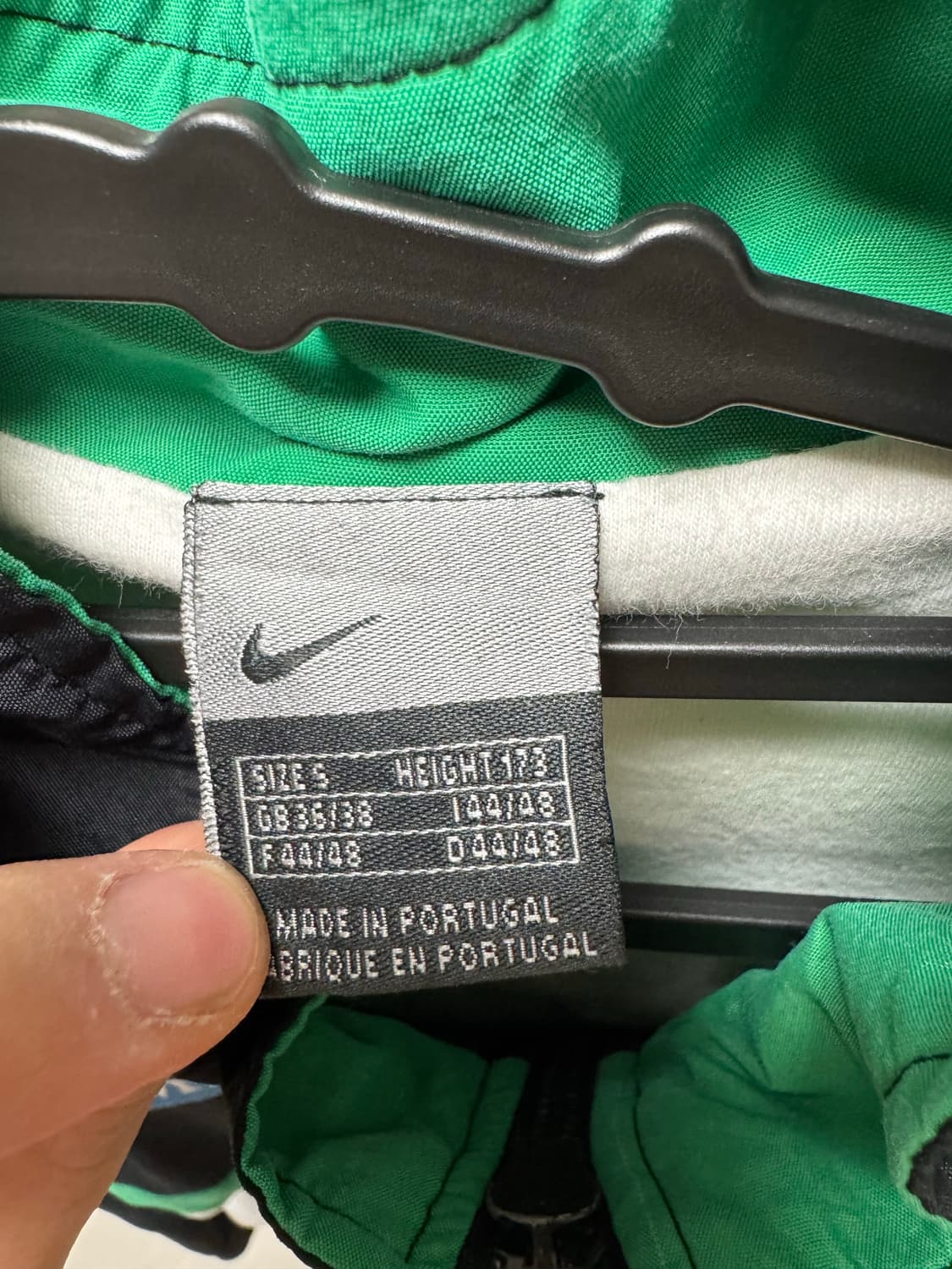빈티지 나이키 포르투갈 생산 팀자켓 올드스쿨 상품이미지3