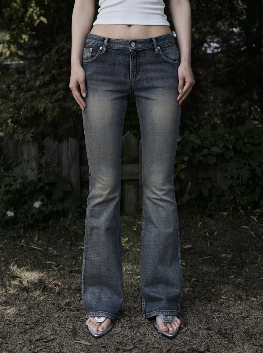 보헤미안서울 부츠컷 데님 블루 23ver L사이즈 상품이미지1