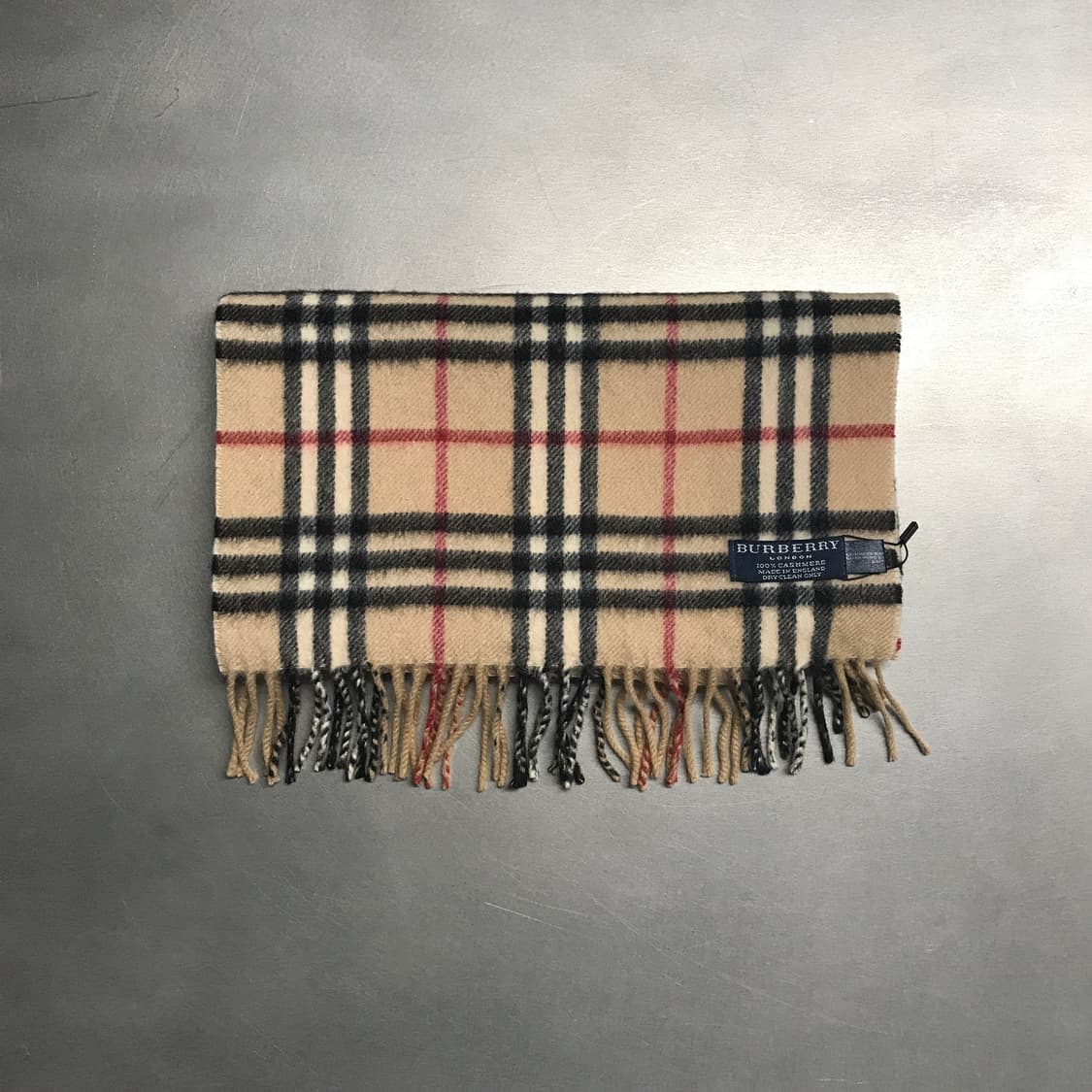 버버리 정품 캐시미어 머플러 베이지 상품이미지2