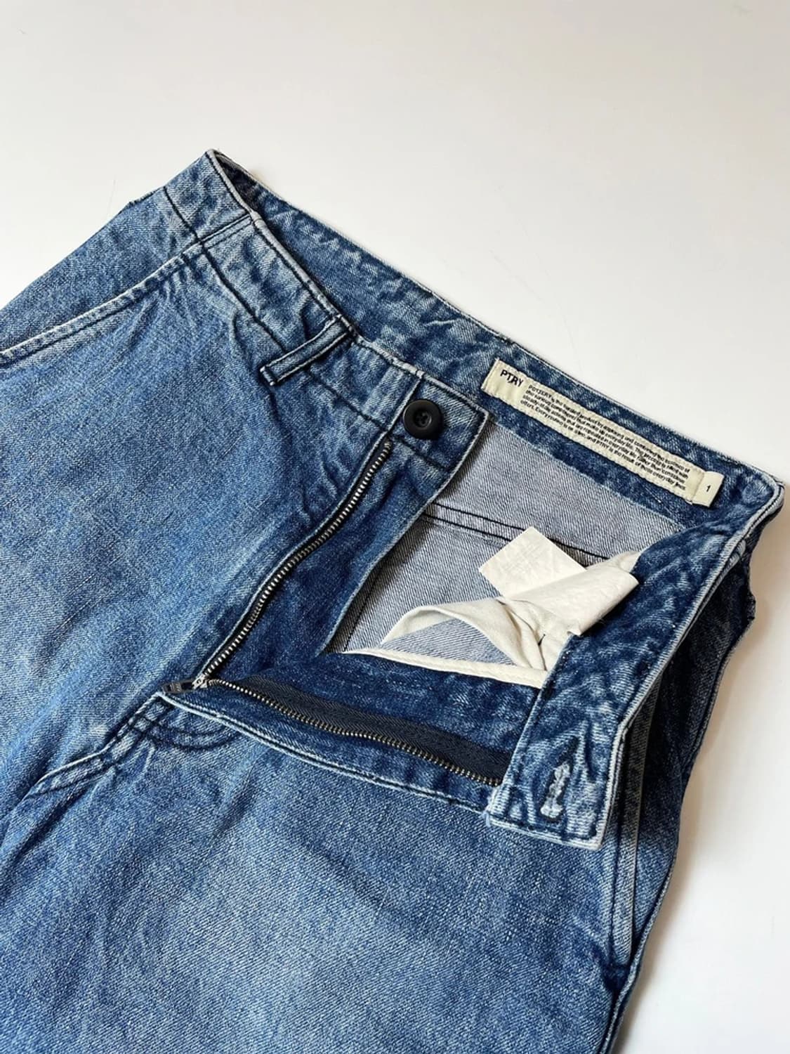 포터리 스트레이트 데님 팬츠 PN9282 상품이미지3