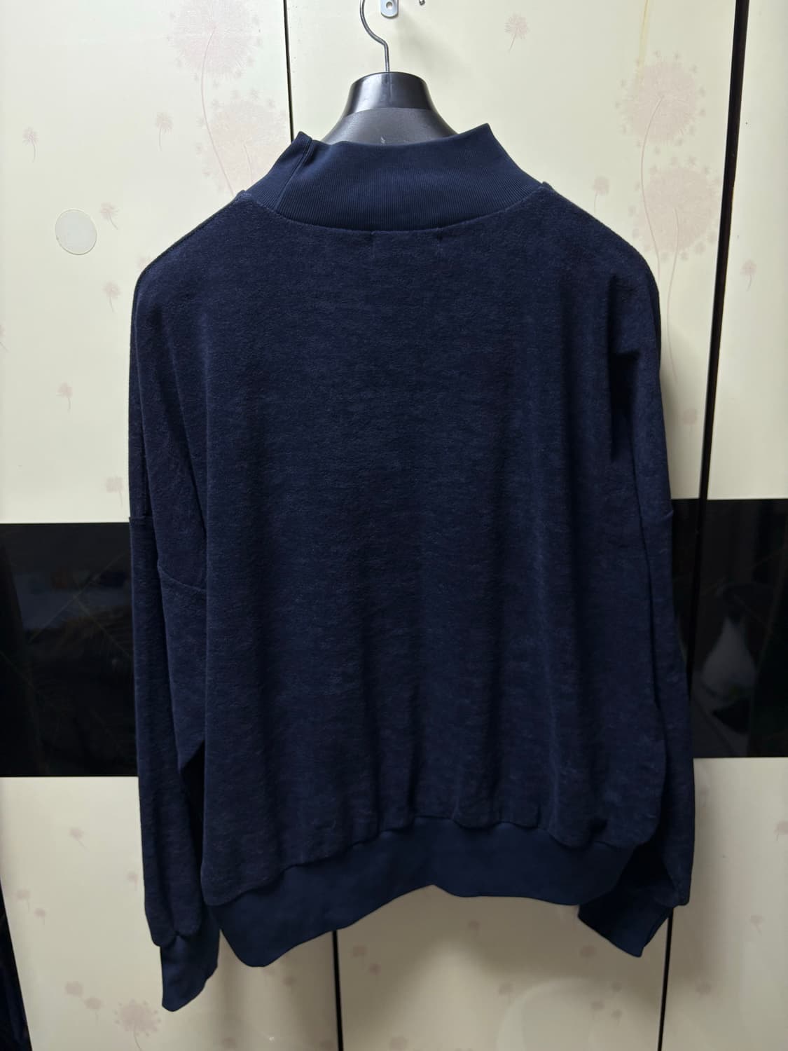 [XL] Thames 탬즈 테리 터틀넥 navy 상품이미지8