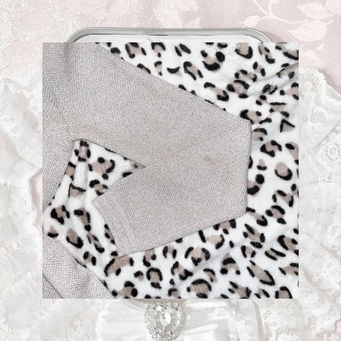 ♡ 오네갸루 자글 펄 은사 가디건🤎 상품이미지3