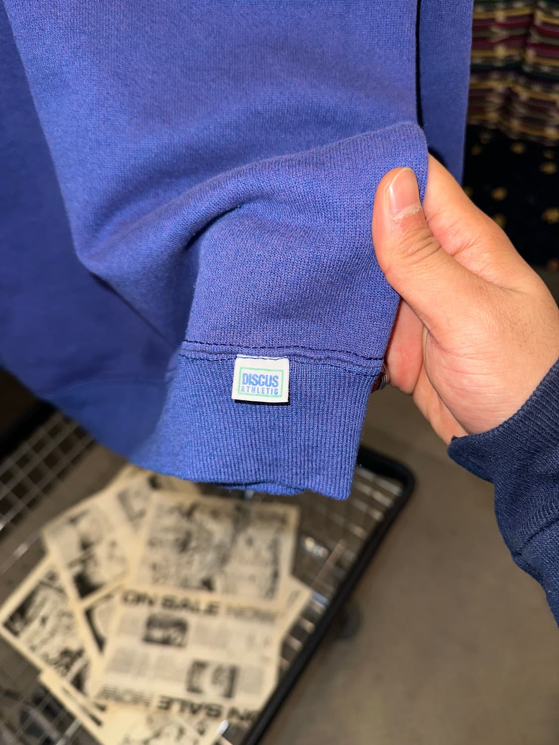 90’s Discus Athletic faded half zip-up  상품이미지6