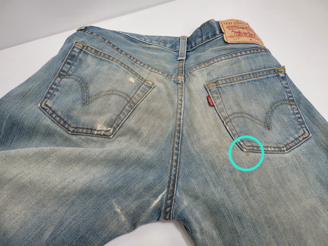 LEVI'S 00'S 리바이스 527 로우 부츠컷 데님 청바지 / 31
 상품이미지6