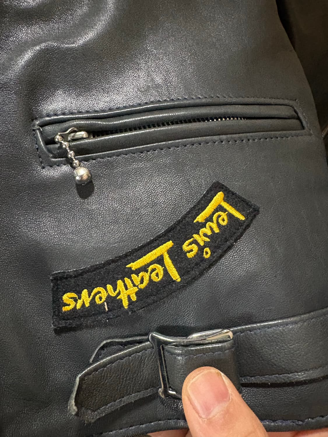 루이스 레더 자켓 40사이즈 상품이미지7