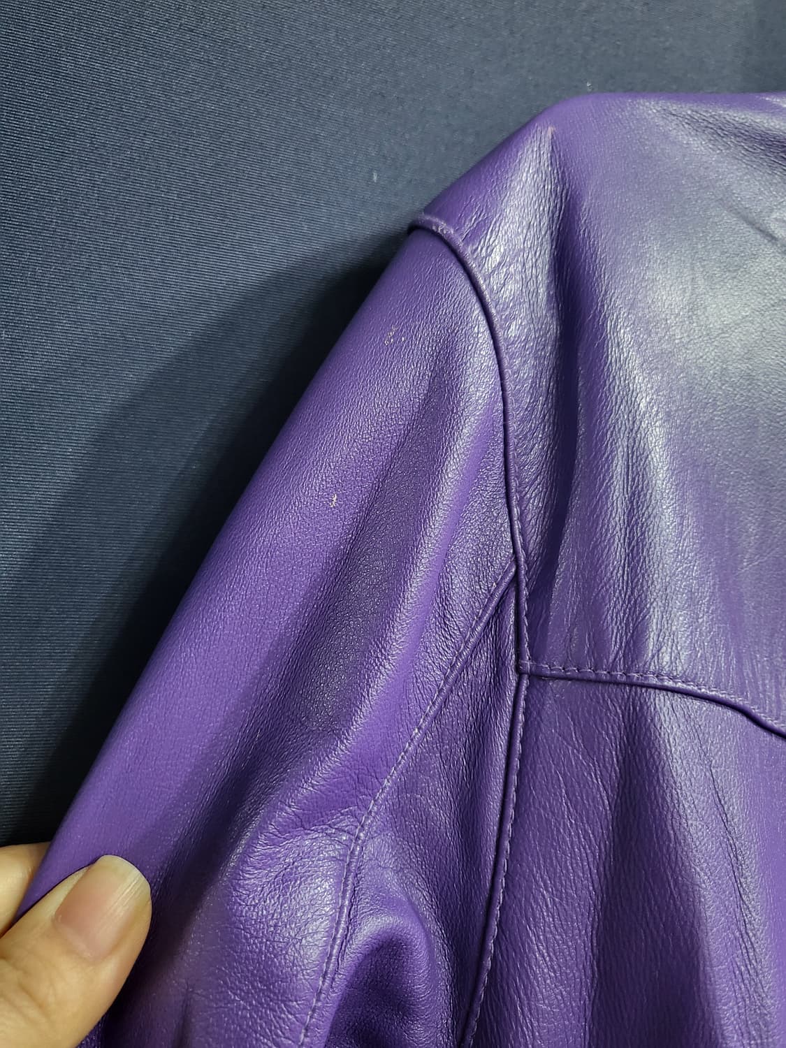 레더 양가죽 자켓 상품이미지7