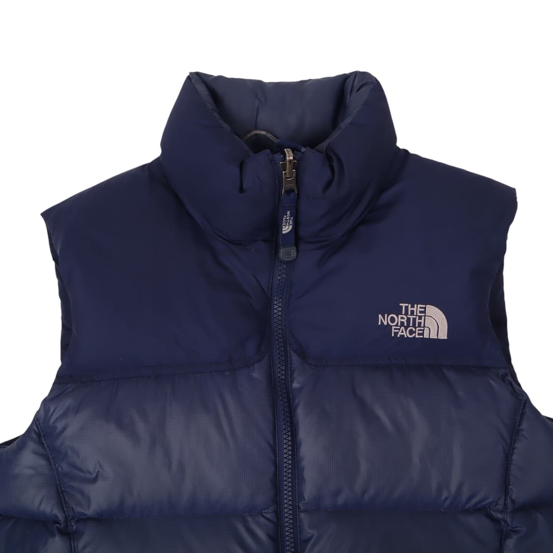 노스페이스 700 우먼스 네이비 구스다운 베스트 상품이미지2