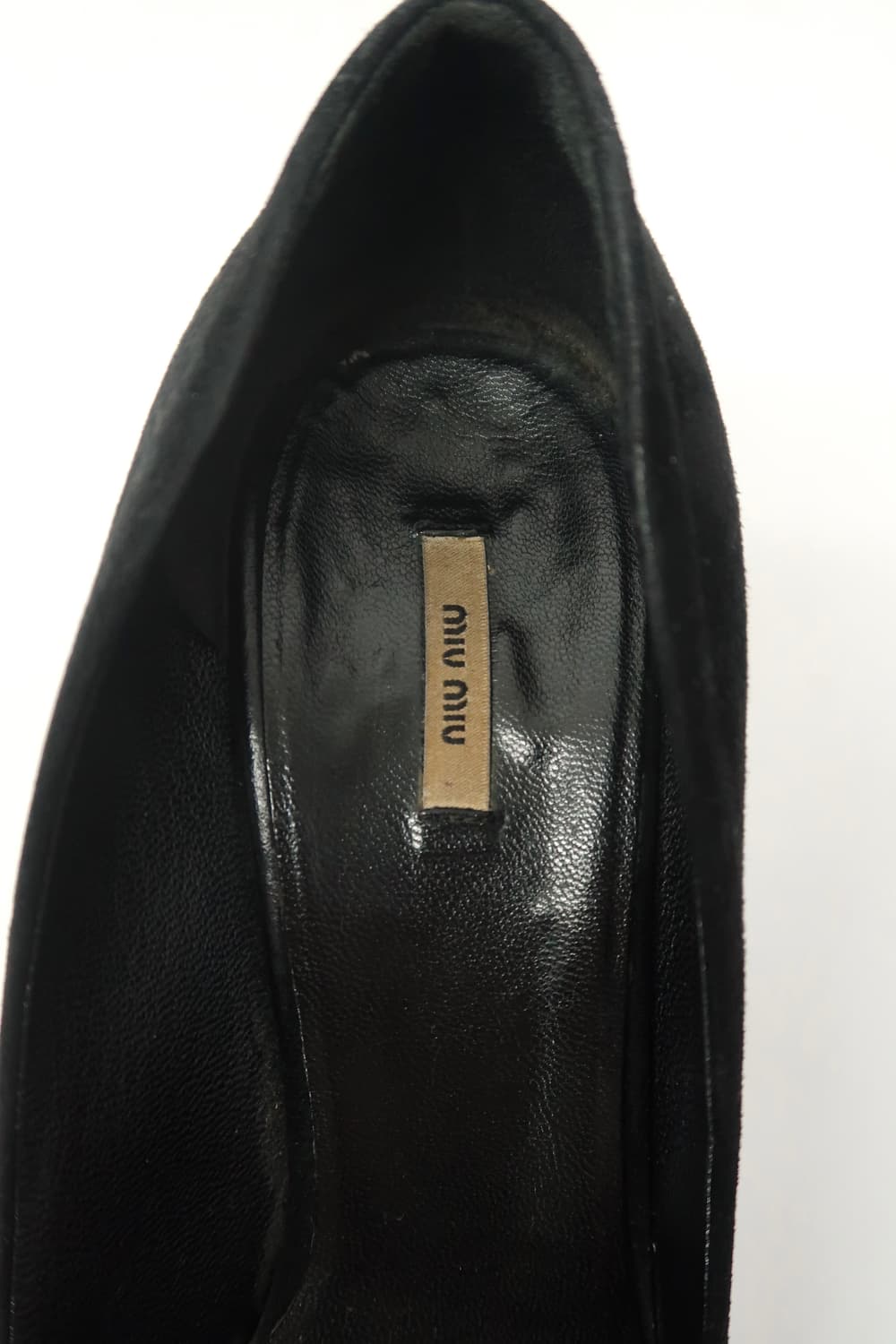 미우미우 블랙 하이힐 MIU MIU BLACK HIGH HEELS 상품이미지3