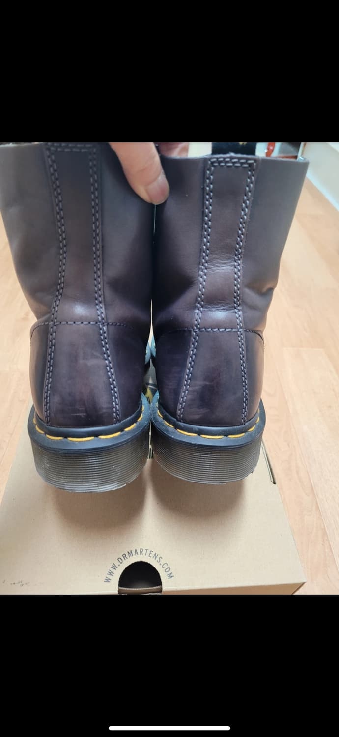 닥터마틴 파스칼 차콜 8홀 부츠 UK7 상품이미지4