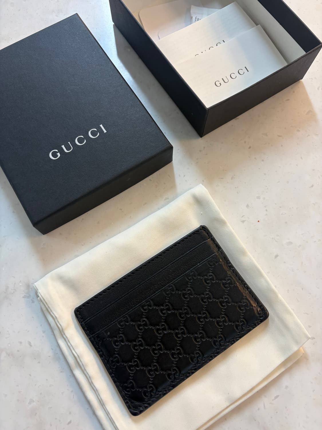 구찌 마이크로시마 정품카드지갑 풀구성 상품이미지2