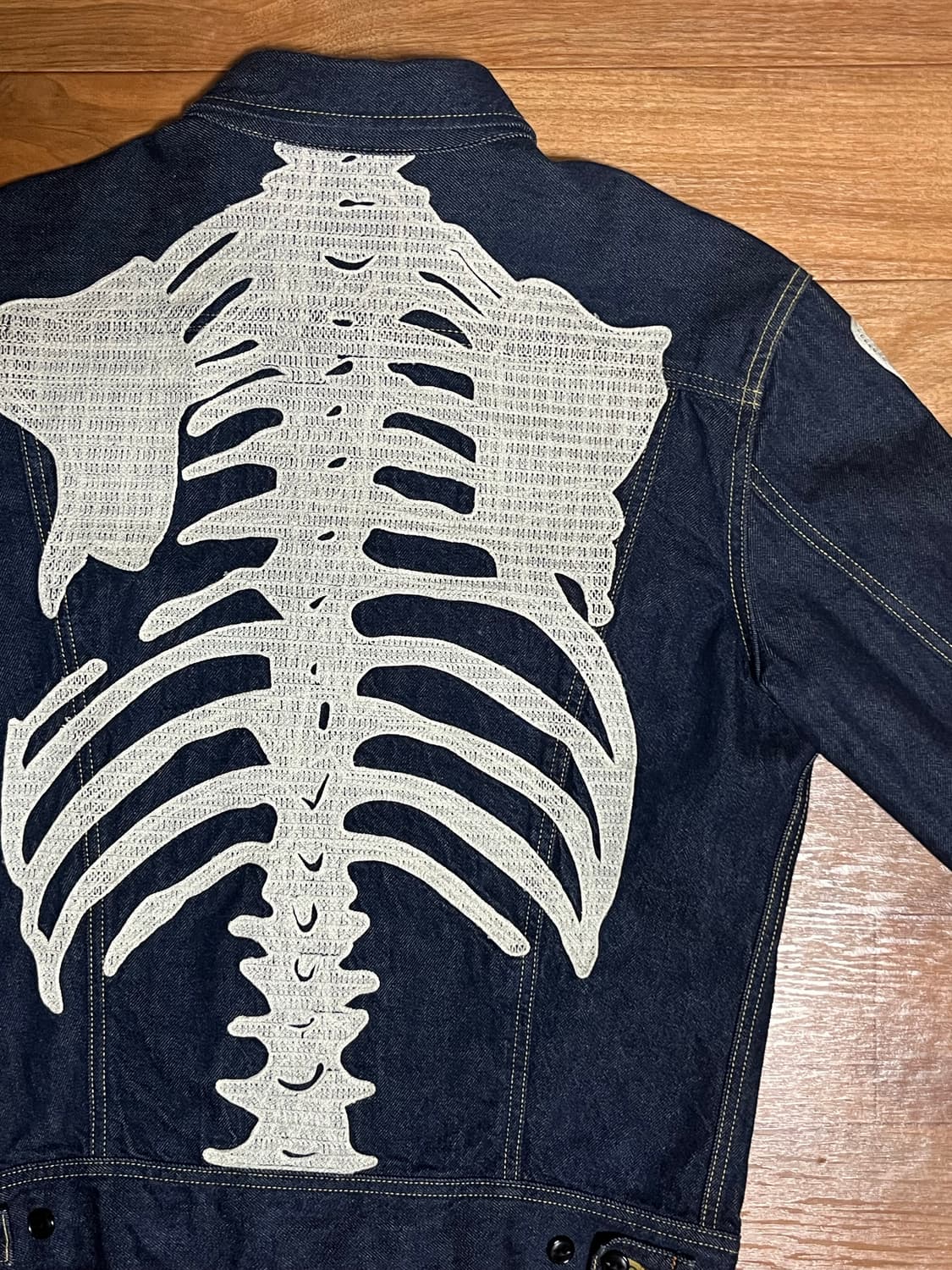 [44]캐피탈 멕시칸 턱시도 본 데님자켓 인디고 상품이미지4