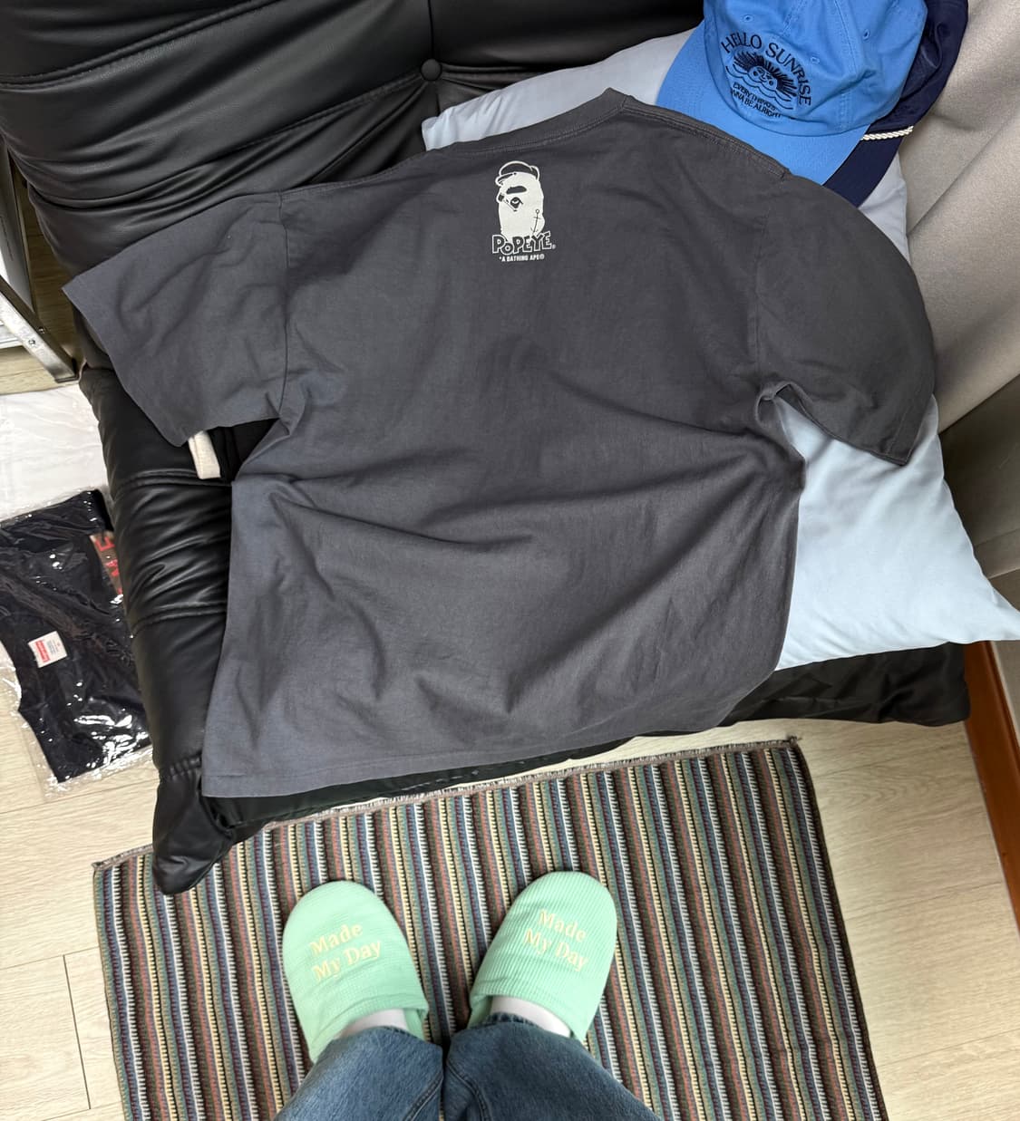 베이프 뽀빠이 반팔 티셔츠 상품이미지3