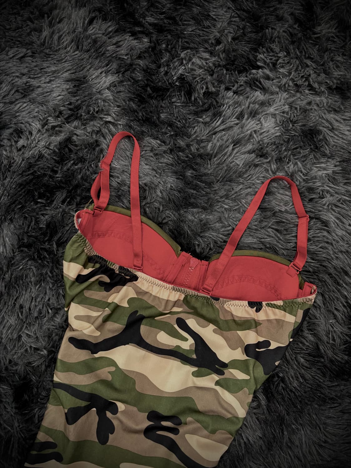 카모 레이스 코르셋 미니 원피스 상품이미지7