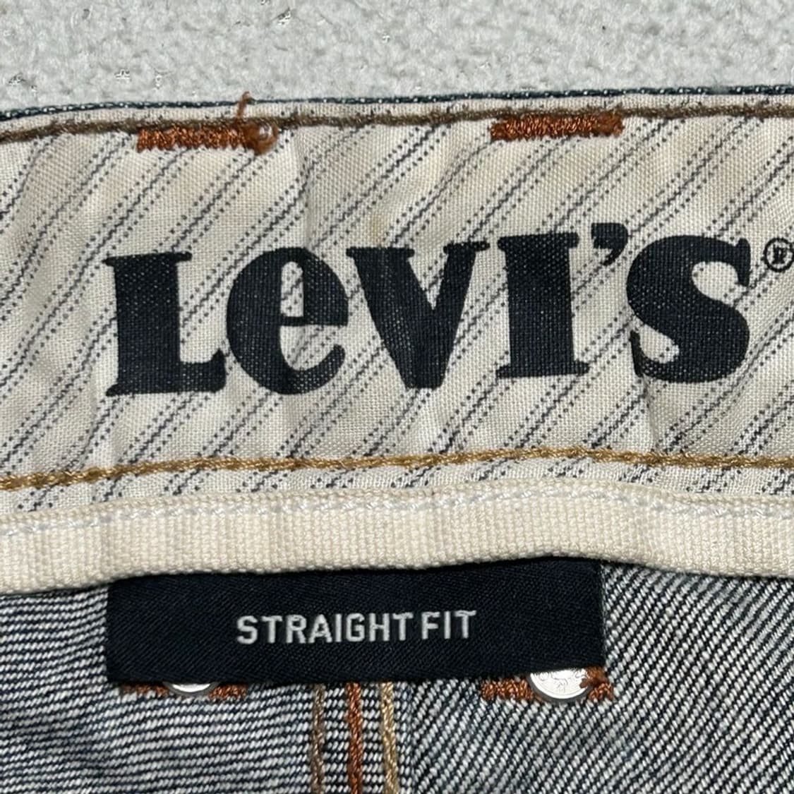 리바이스 스트레이트핏 데님진 W33 L32 상품이미지7