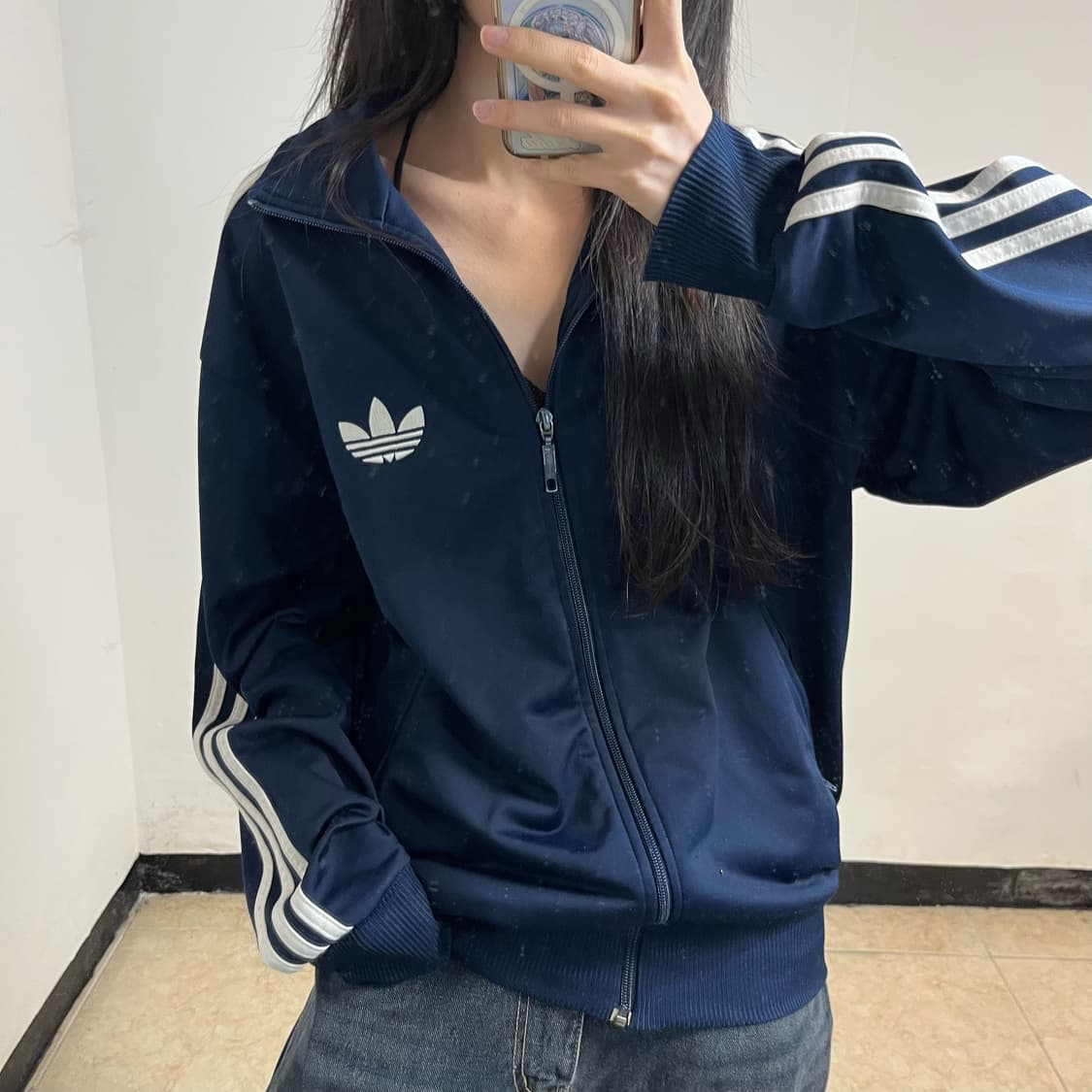 Adidas Navy Firebird Track Jacket 상품이미지2