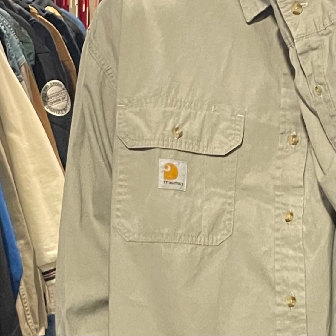 [IM] carhartt 칼하트 그레이 긴팔셔츠 상품이미지5