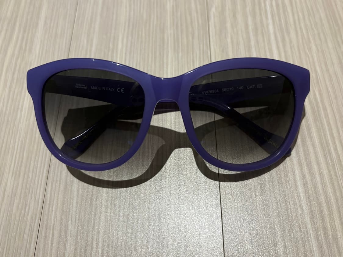 비비안 웨스트우드 퍼플블루 선글라스 안경 상품이미지3