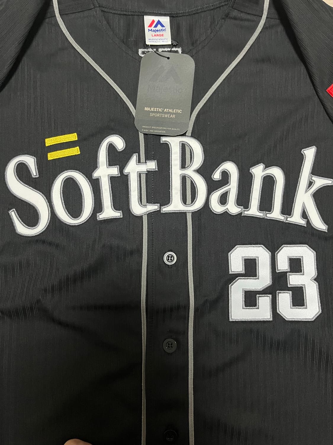 마제스틱 소프트뱅크 20주년 슈토 유토 정품 유니폼 상품이미지3