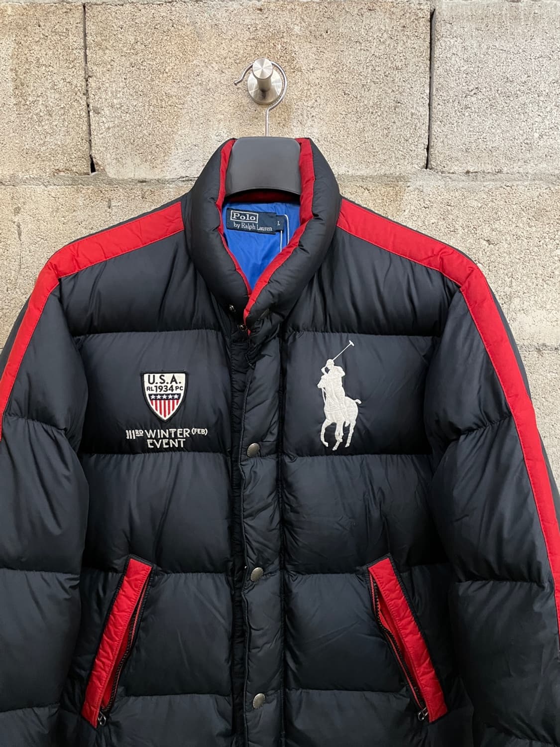 폴로 랄프로렌 빅 포니 USA 로고 패딩 상품이미지2