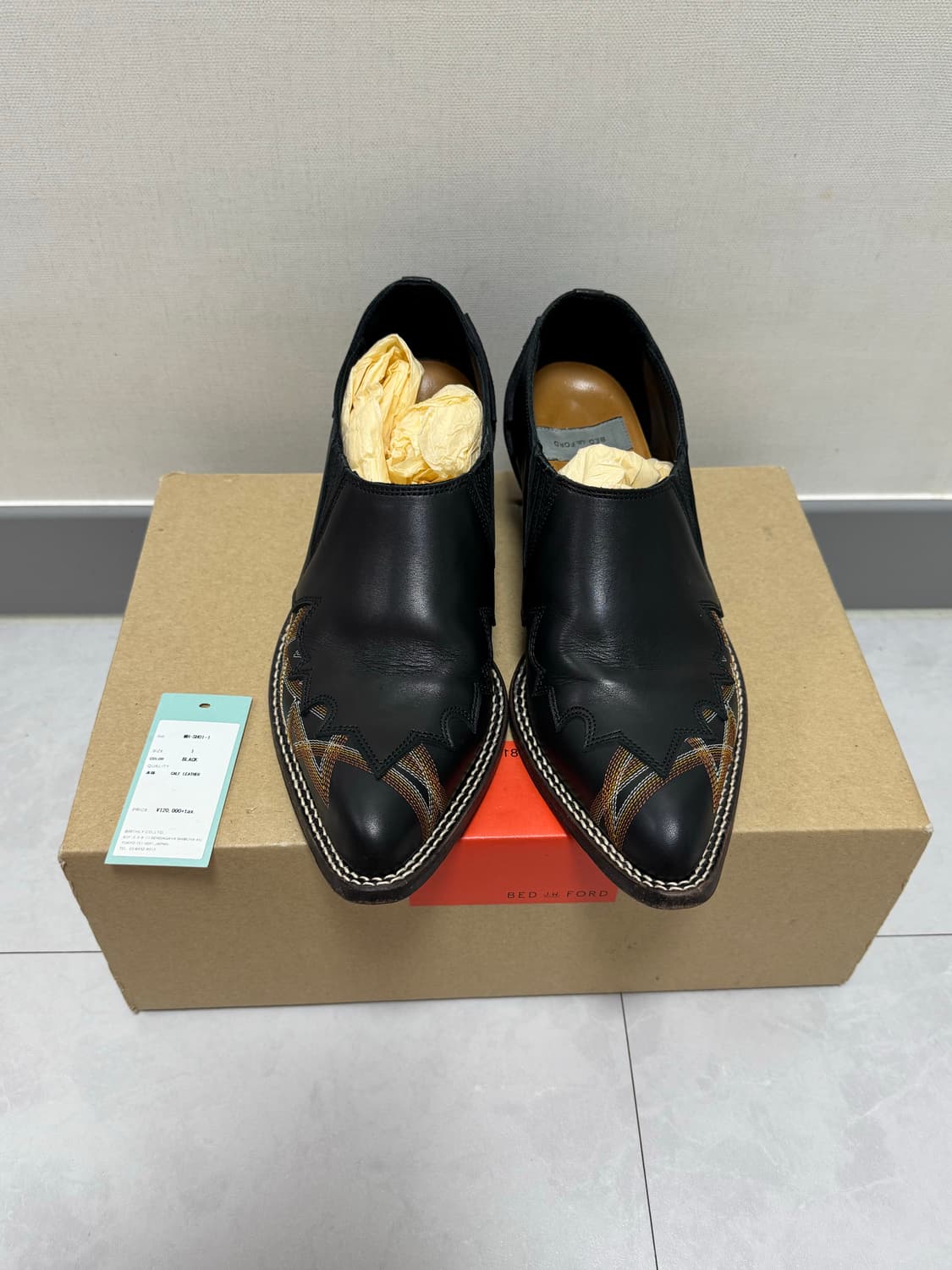 Bed j.w. Ford 19aw 웨스턴 부츠 상품이미지2