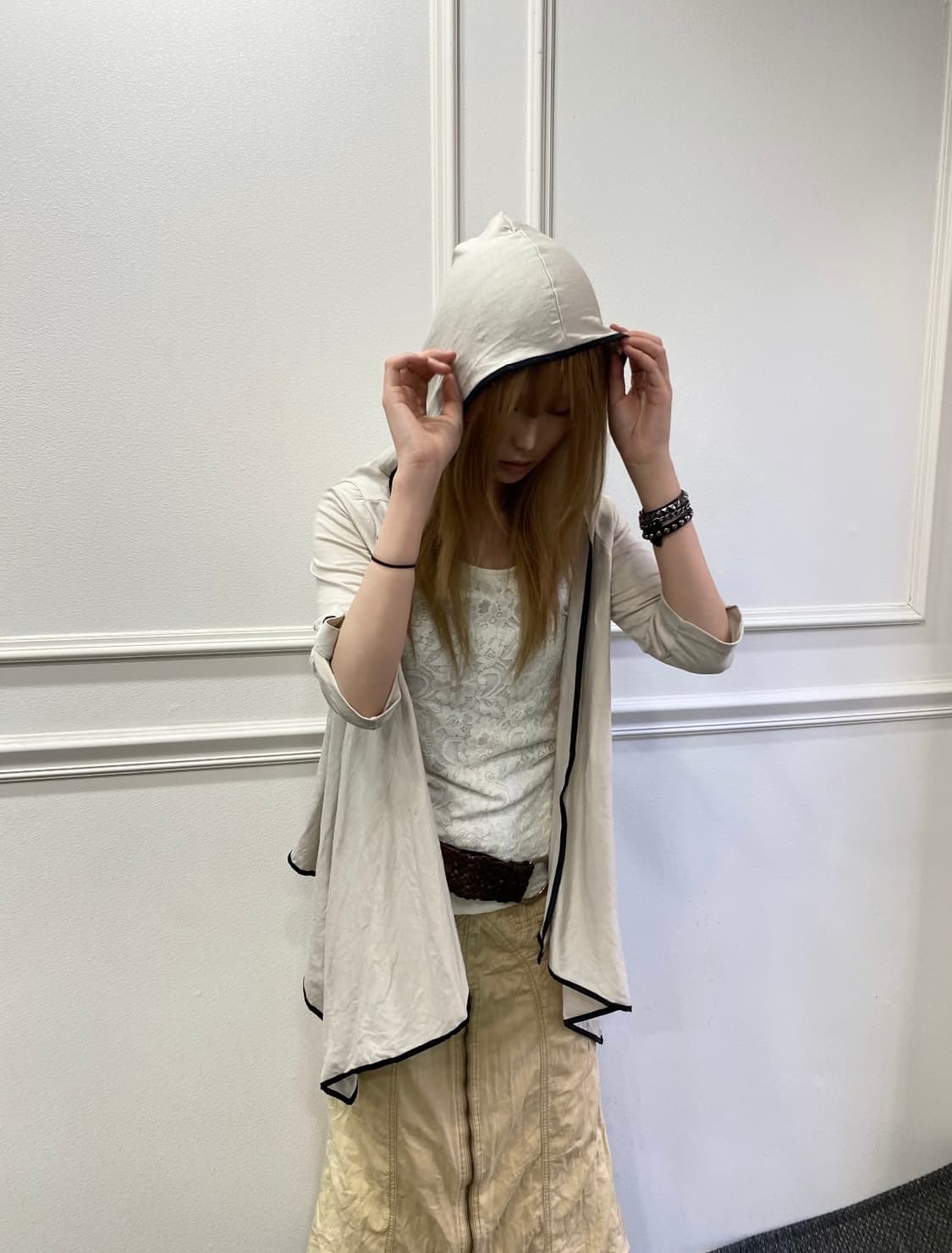 [Ristty] Minimal Mood Hoodie 1/2Cardigan 상품이미지1