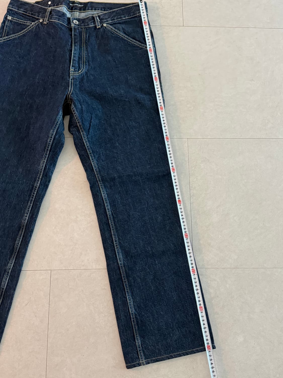 (L) 블랙아웃 워크팬츠 인디고 상품이미지2