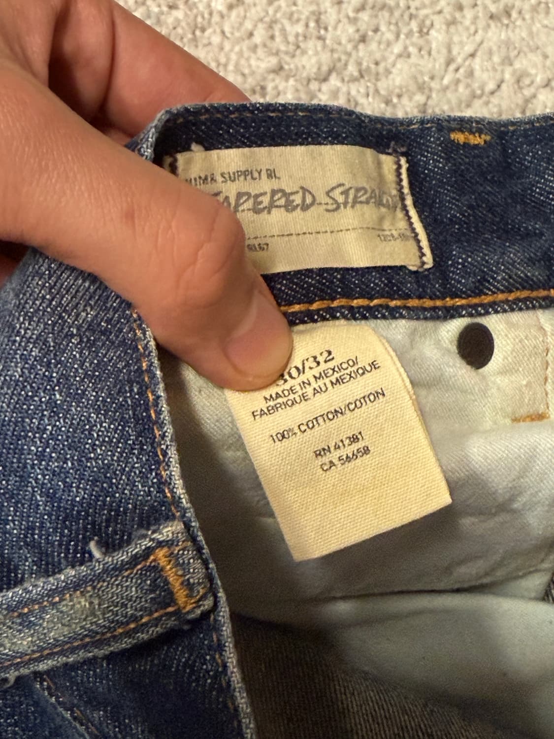 폴로 랄프로렌 데님&서플라이 성조기 포켓 데님 상품이미지5