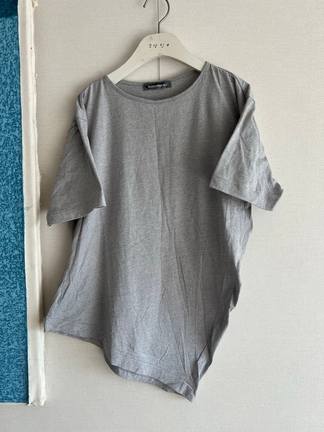 Issey miyake 80s 이세이미야케 비대칭 티셔츠 상품이미지3