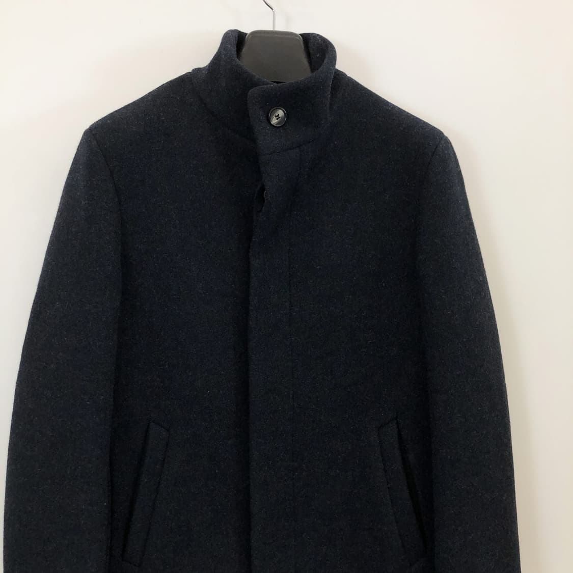 헤지스 싱글 히든 울코트 95 사이즈  상품이미지2