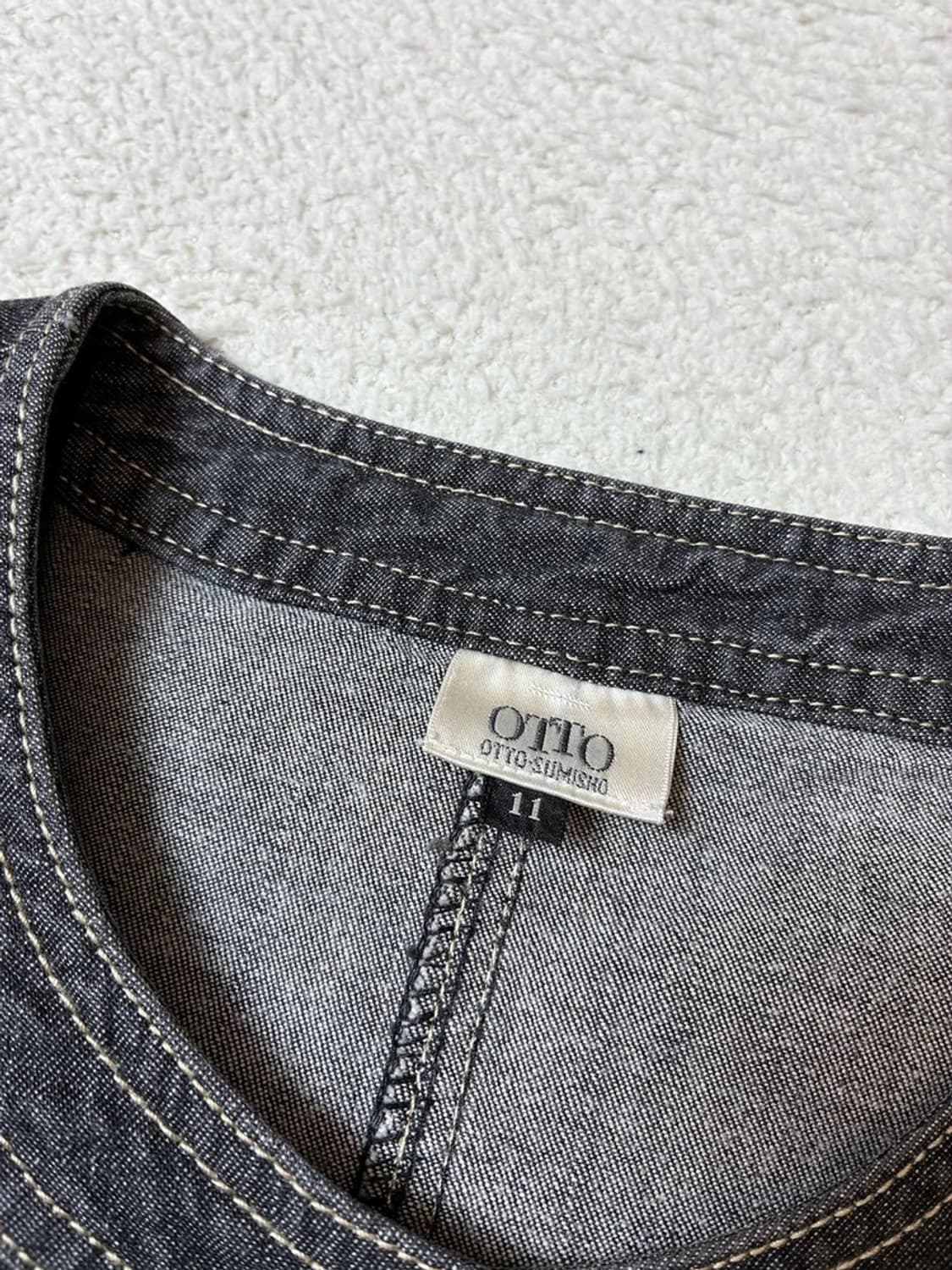 OTTO SUMISHO 00's 재팬 카라리스 데님 자켓 PN7864 상품이미지6