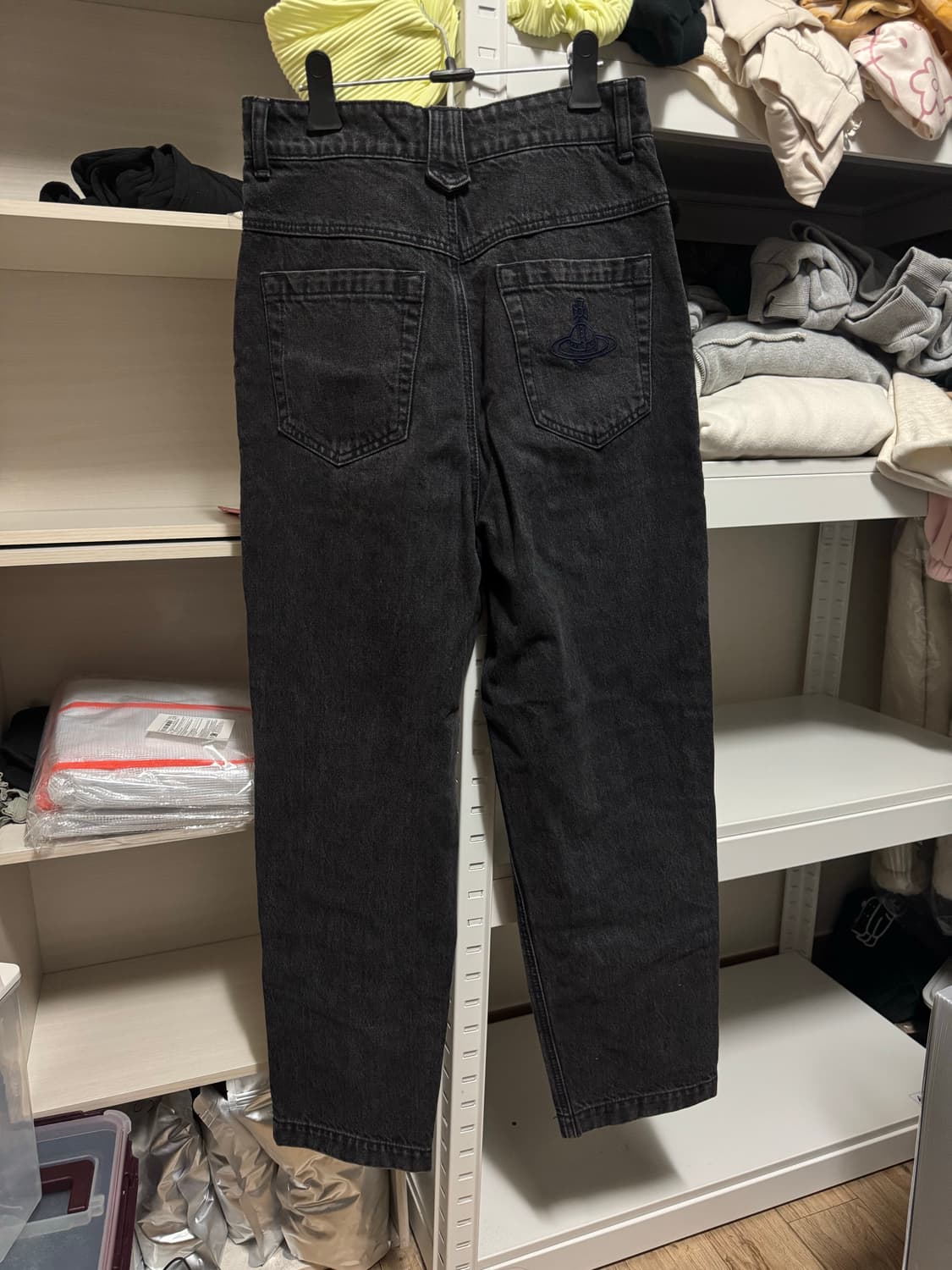 비비안웨스트우드 앵글로매니아 흑청데님 청바지 38사이즈 상품이미지1