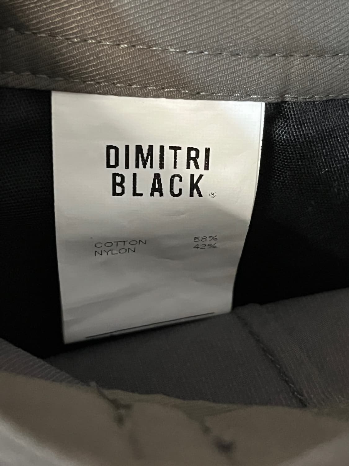 디미트리 블랙 벨티드 투턱 와이드 팬츠 상품이미지4