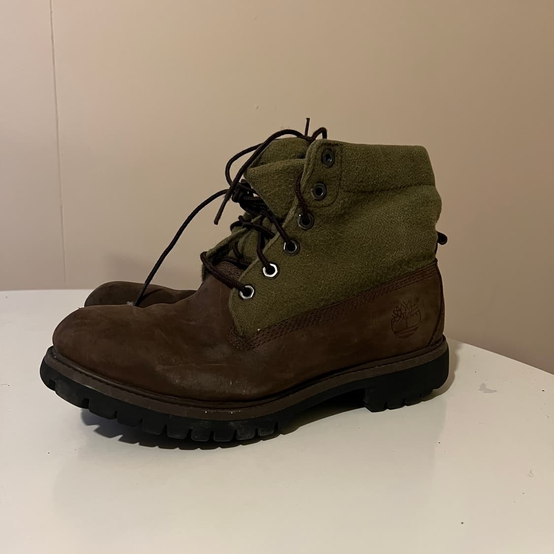 팀버랜드 롤탑 카키 브라운 상품이미지1