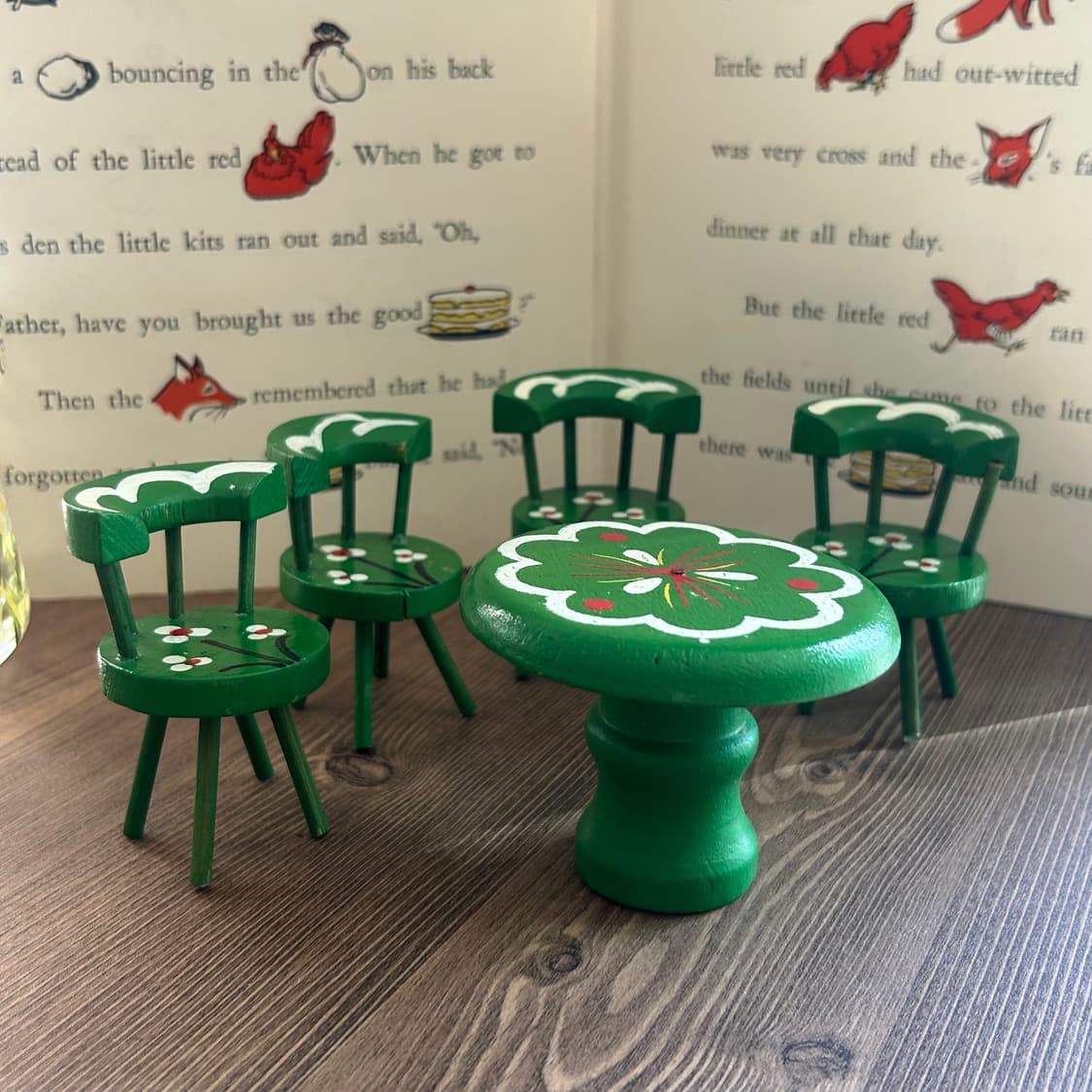 빈티지 미니어쳐 가구 돌하우스 소품 세트  상품이미지6