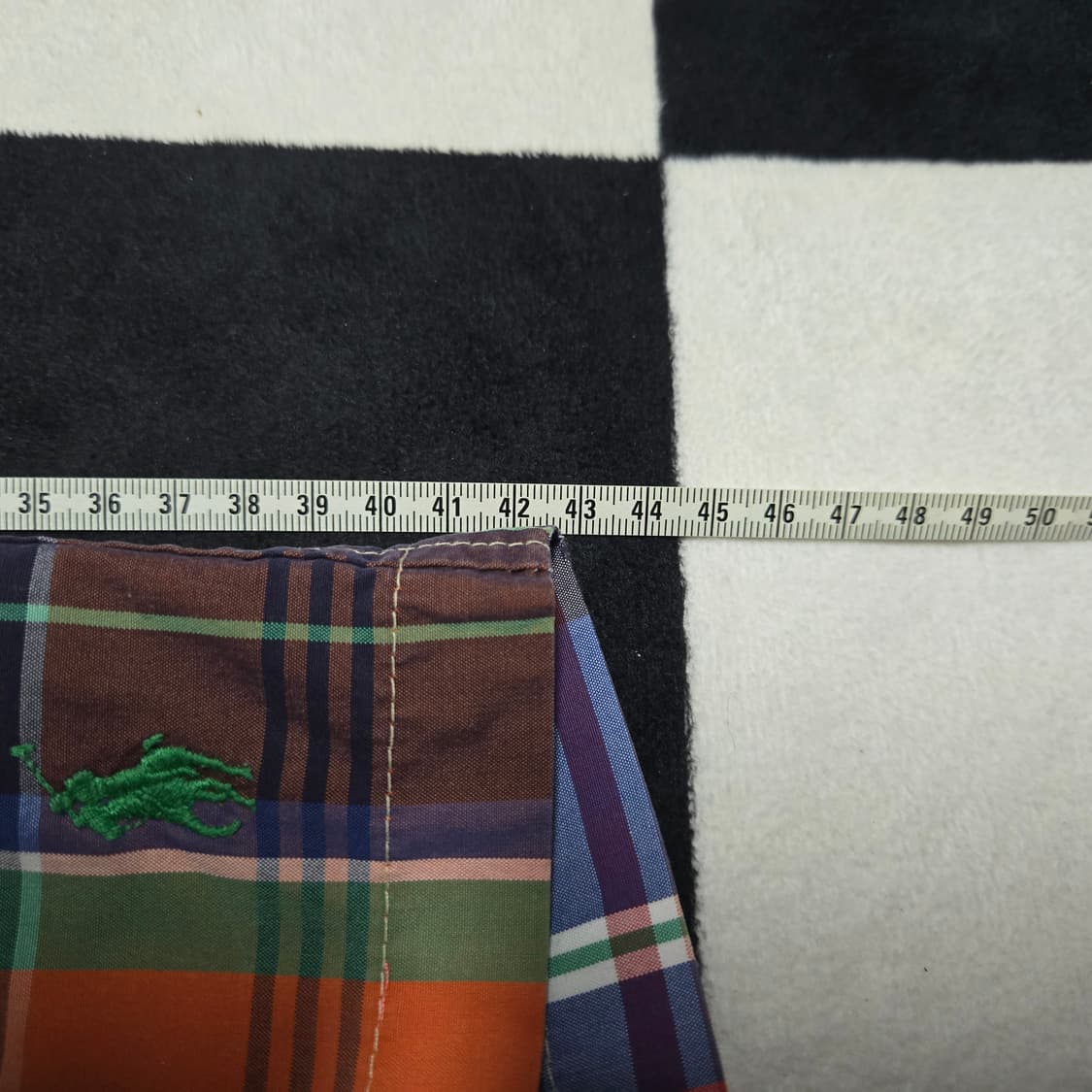 M 폴로랄프로렌 체크 스윔팬츠 수영복 멀티컬러 상품이미지9