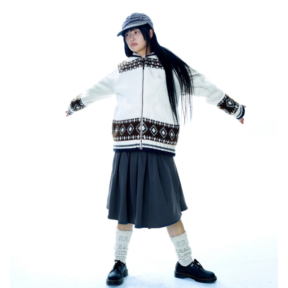 코이세이오 모시 코위찬 니트 자켓 아이보리 재킷 가디건 상품이미지8