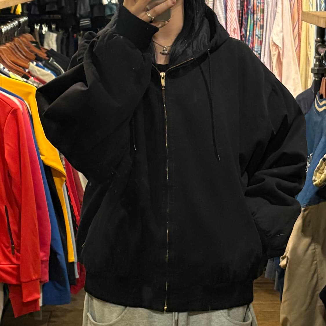 [HI] 트라이마운틴 워크자켓 블랙 상품이미지2