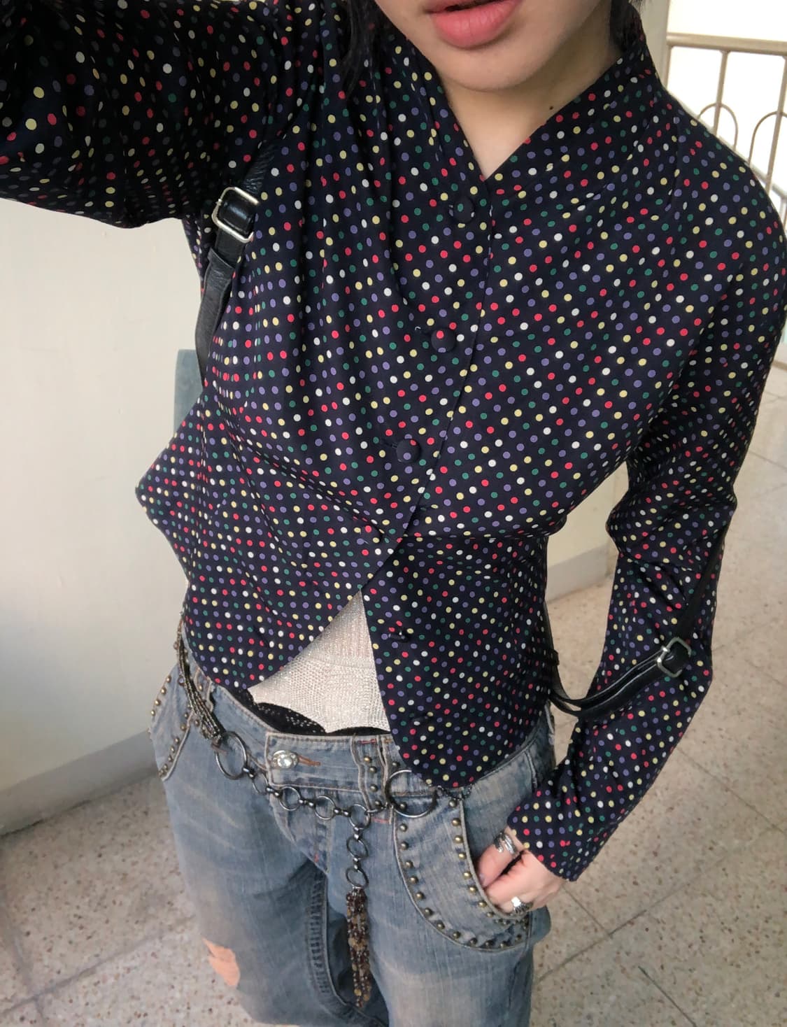 dot nylon jk 상품이미지1