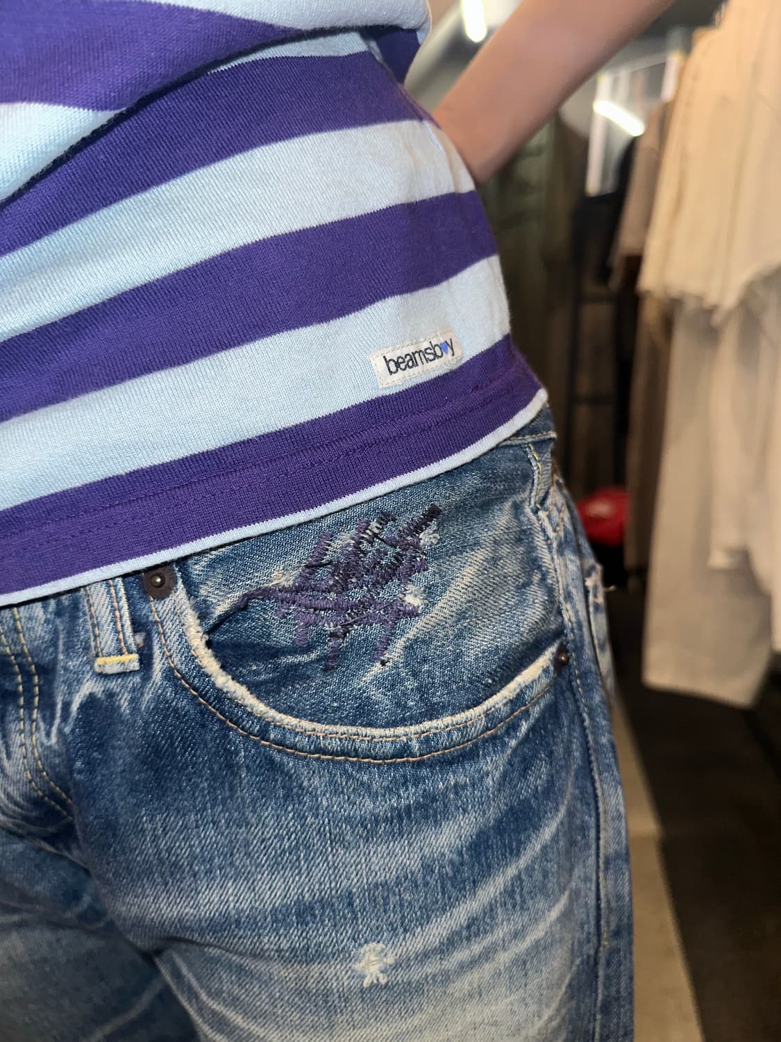90‘s Hysteric Glamour XXX denim pants 상품이미지6