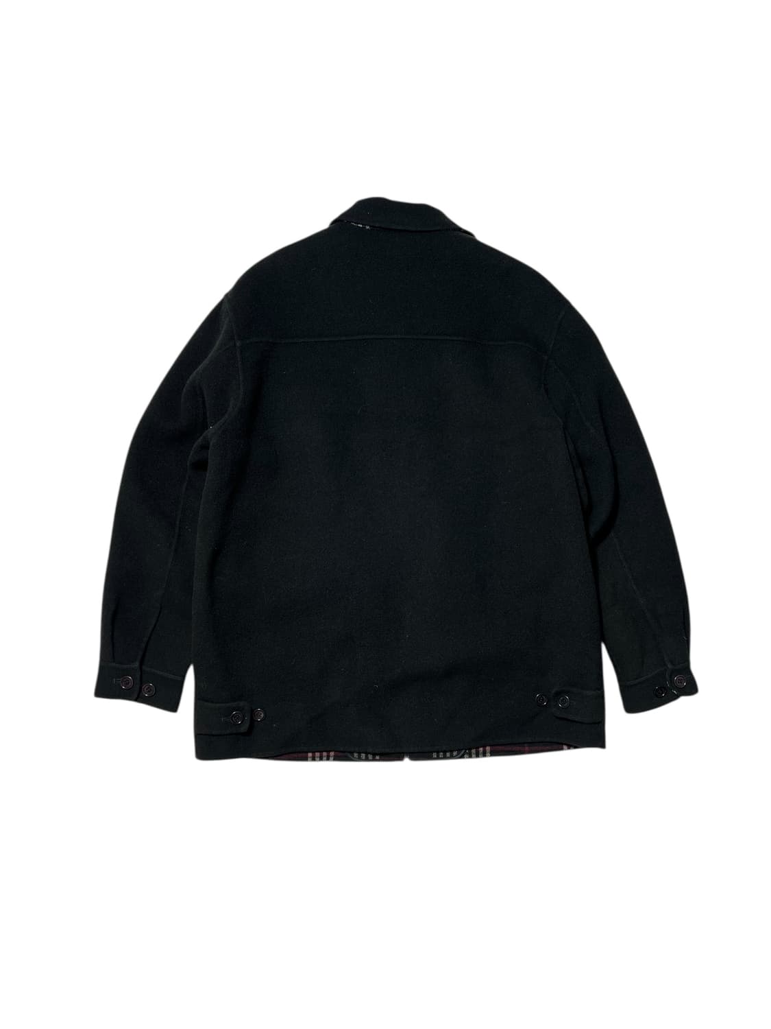 입생로랑 울 블루종 스윙탑 헤링턴 자켓 100 상품이미지3