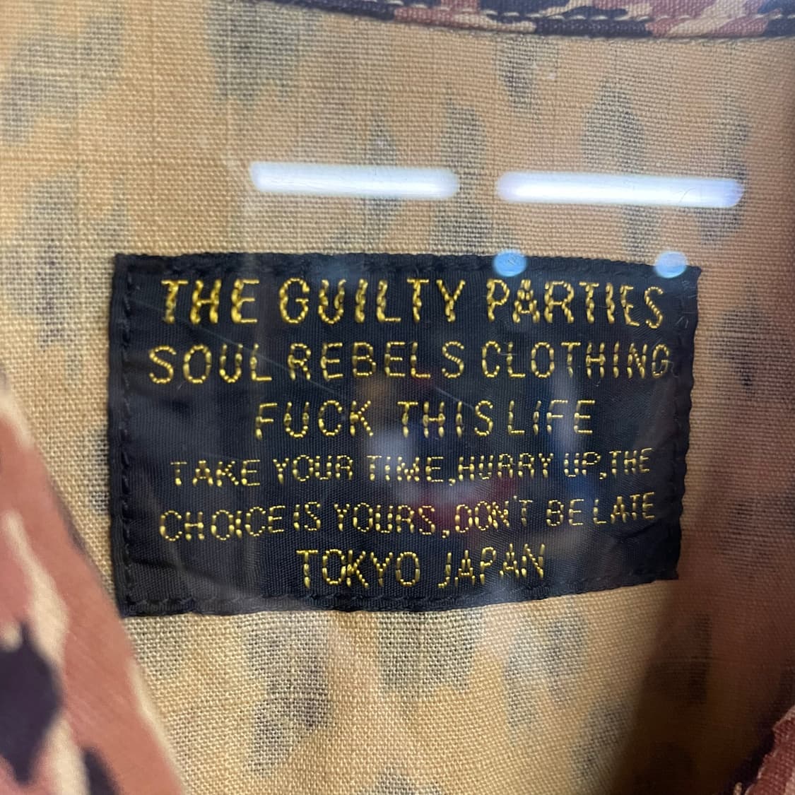 와코마리아 레오파드 퍼티그자켓 상품이미지8