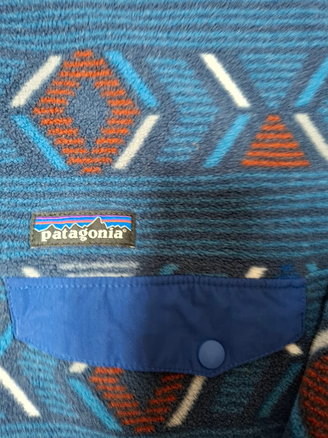 XL 파타고니아 신칠라 아즈텍 패턴 스냅티 상품이미지2