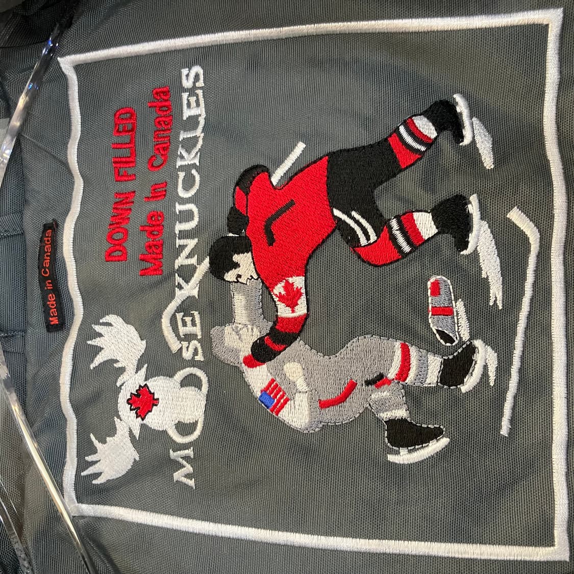 무스너클 쓰리쿼터 다운 패딩 점퍼 S 상품이미지2