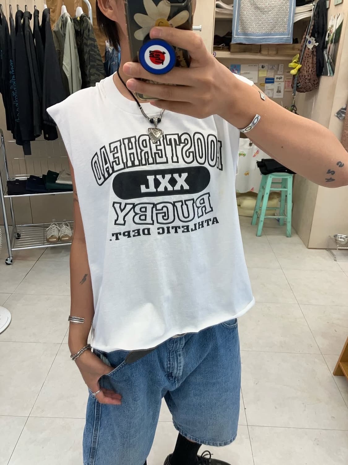 vtg cutting sleeveless  상품이미지8