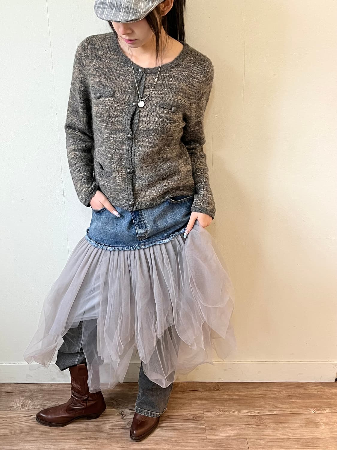 japan vtg 헌팅캡 상품이미지8