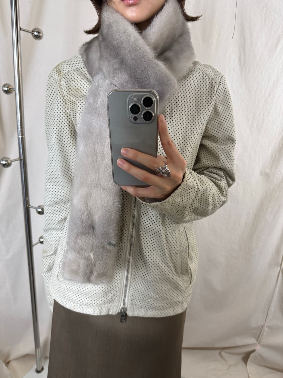 Faux Fur 페이크 밍크 퍼 스카프 상품이미지6