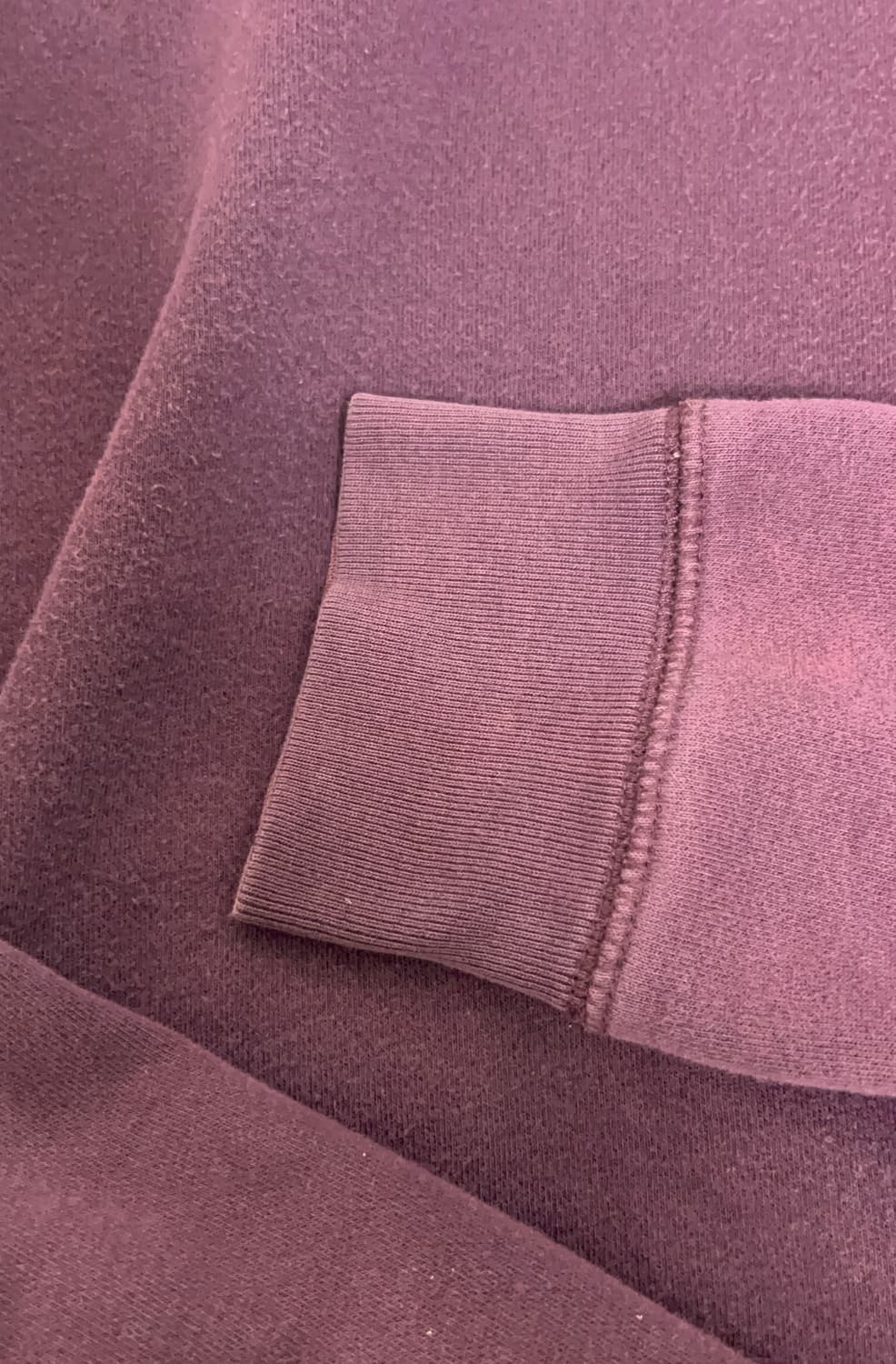 갭 버건디 양털 후드집업 상품이미지2