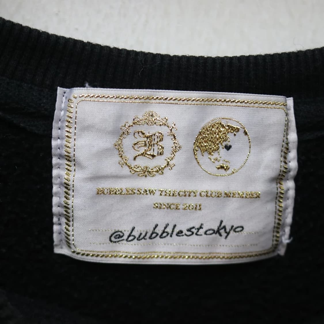 버블스 도쿄 고스로리 프린트 맨투맨 59825 상품이미지7