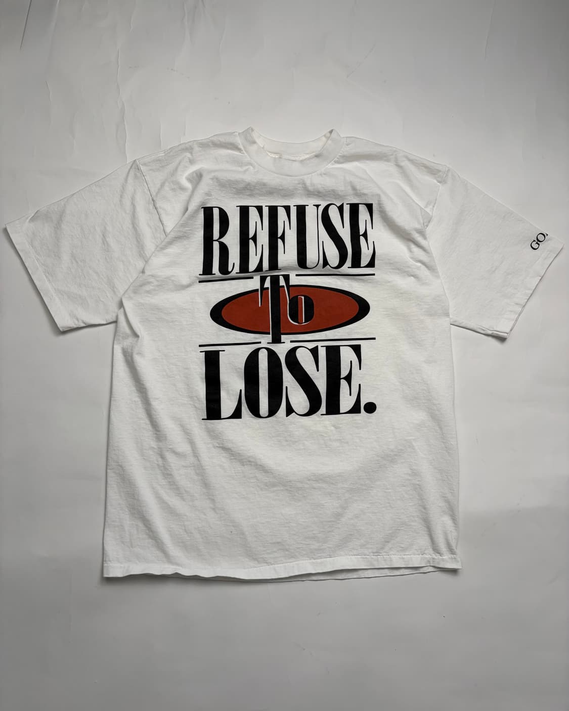90s Refuse To Lose Tee (white) 상품이미지1
