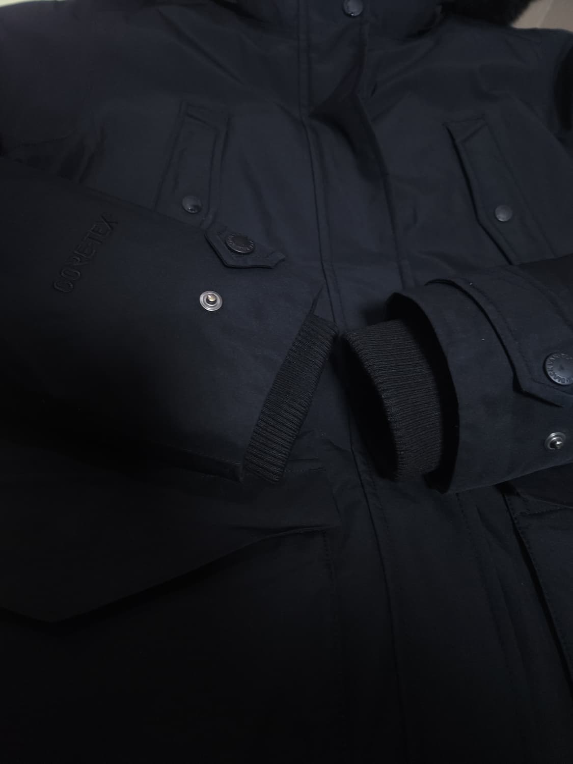 블랙야크 고어텍스 롱패딩 점퍼, S 상품이미지5